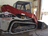 Side of Used Track Loader in  yard